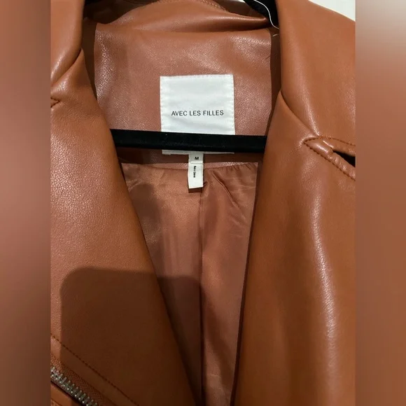 Avec les filles vegan leather jacket - Picture 3 of 3